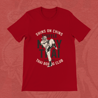 Shins On Chins - Scuffle Muay Thai Club Shirt